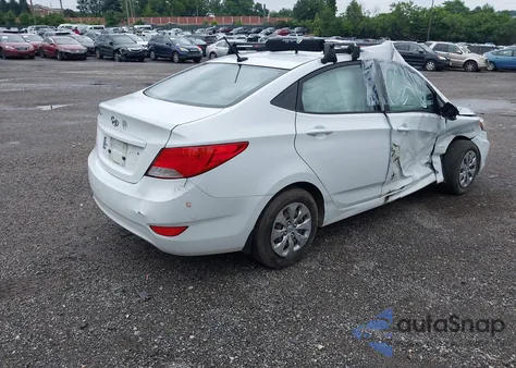 2017 Hyundai Accent Se z USA, uszkodzony, nr VIN KMHCT4AE0HU333997